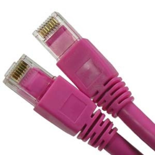 Bestlink Netware CAT6A UTP Ethernet Network Booted Cable- 4ft- Pink 100754PK